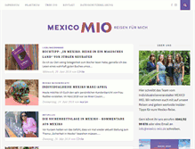 Tablet Screenshot of individualreisen-mexiko.de